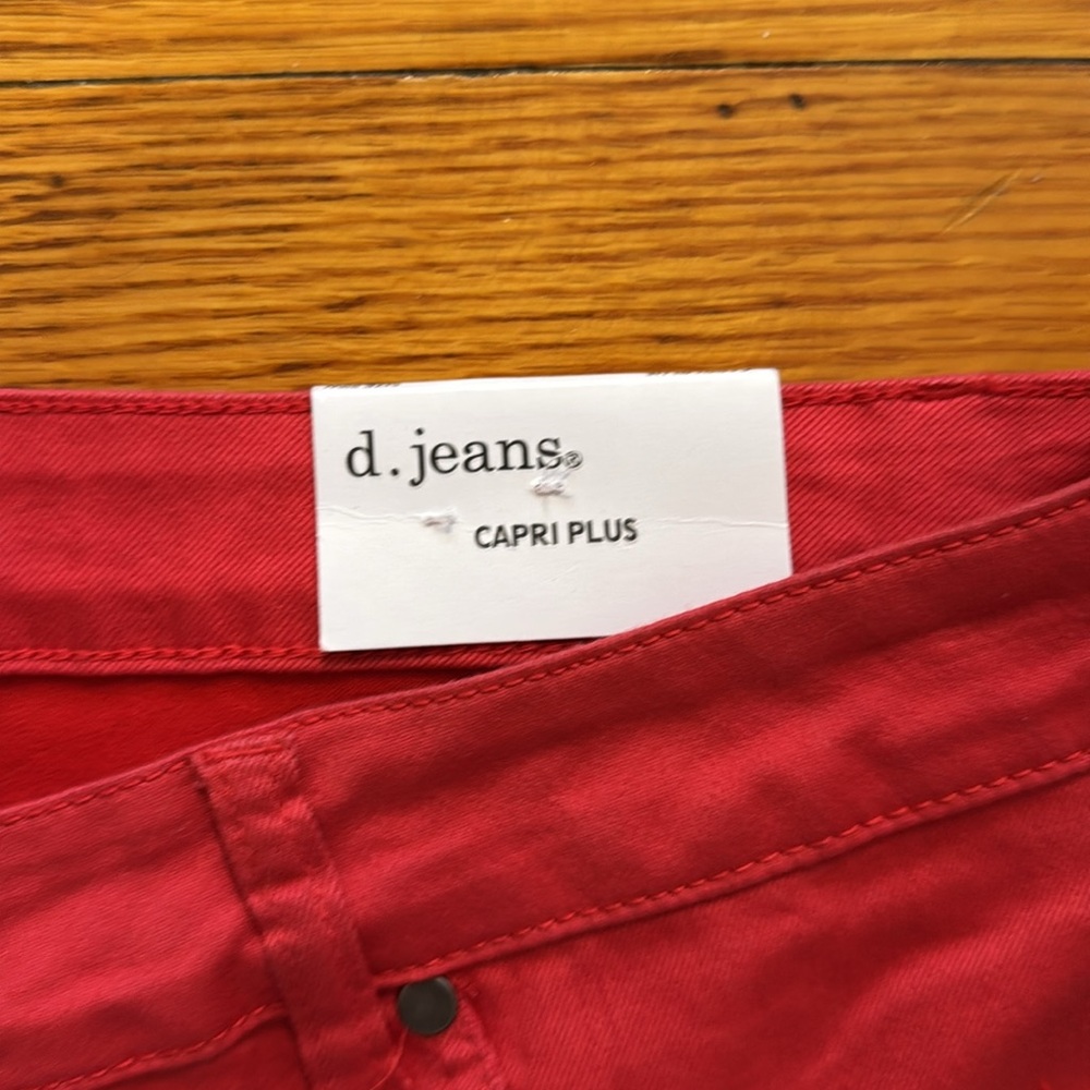 D. Jeans capri plus Modern Fit Capris - Picture 3 of 7